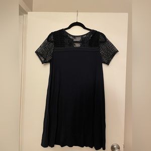 Navy blue size small loft dress
